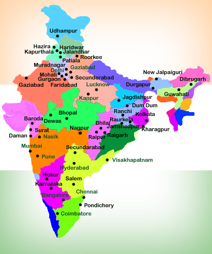 INDIA MAP